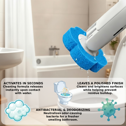 PureBowl™ Disposable Toilet Brush Set
